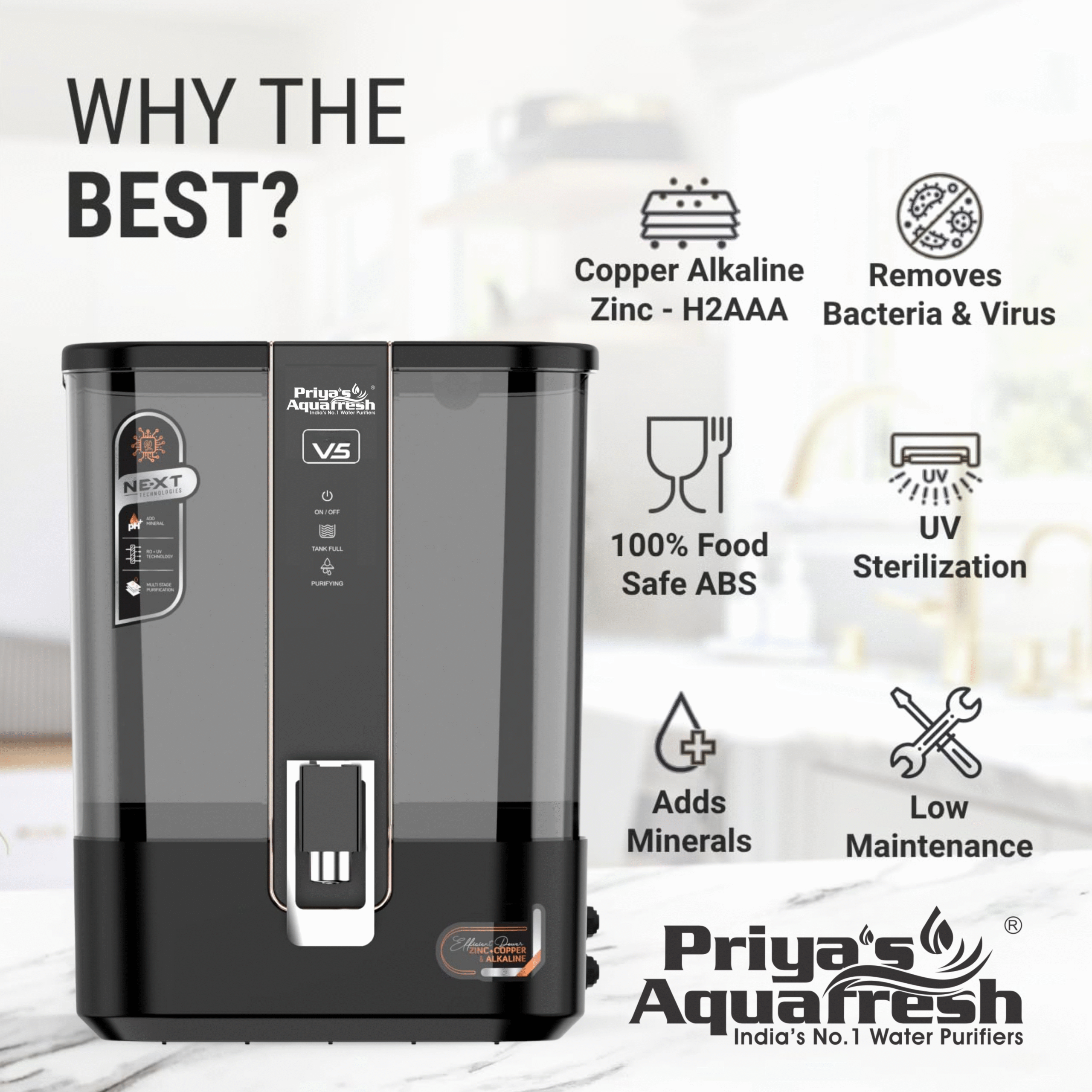 PRIYAS AQUAFRESH V5 ALKALINE - Image 2