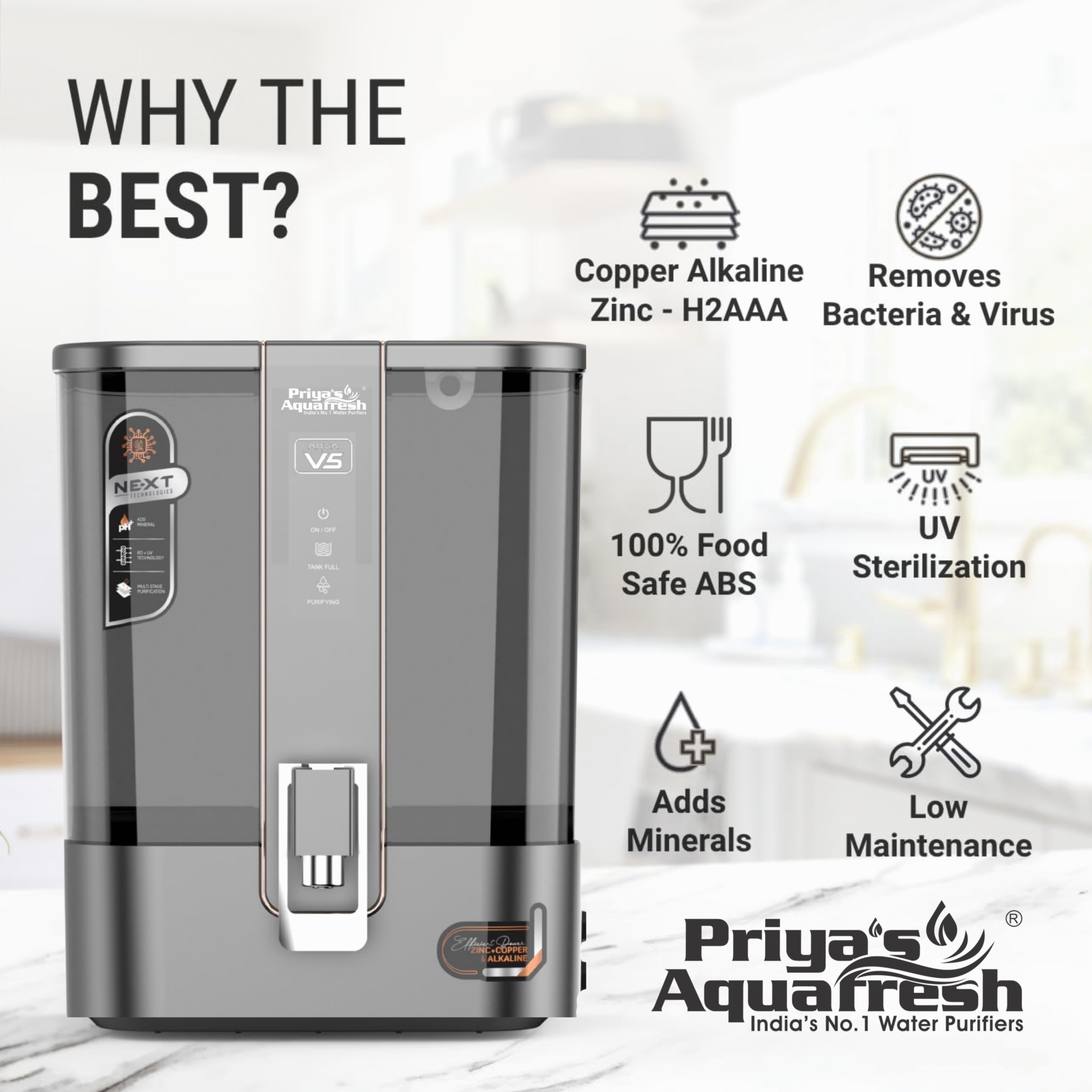 PRIYAS AQUAFRESH V5 RO - Image 2